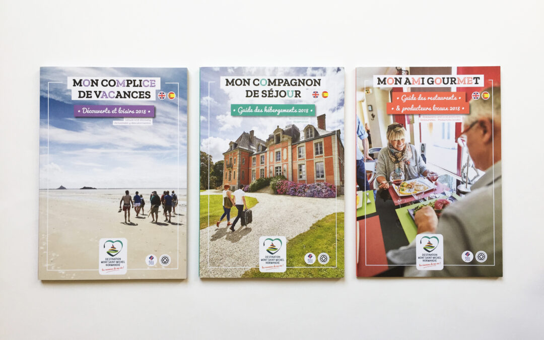 Conception de la ligne graphique de guides (Manche – 50)