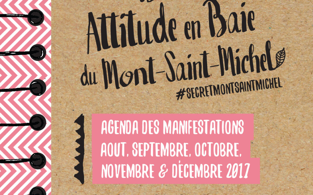 Conception & illustrations d&rsquo;agendas d&rsquo;animations (Manche – 50)