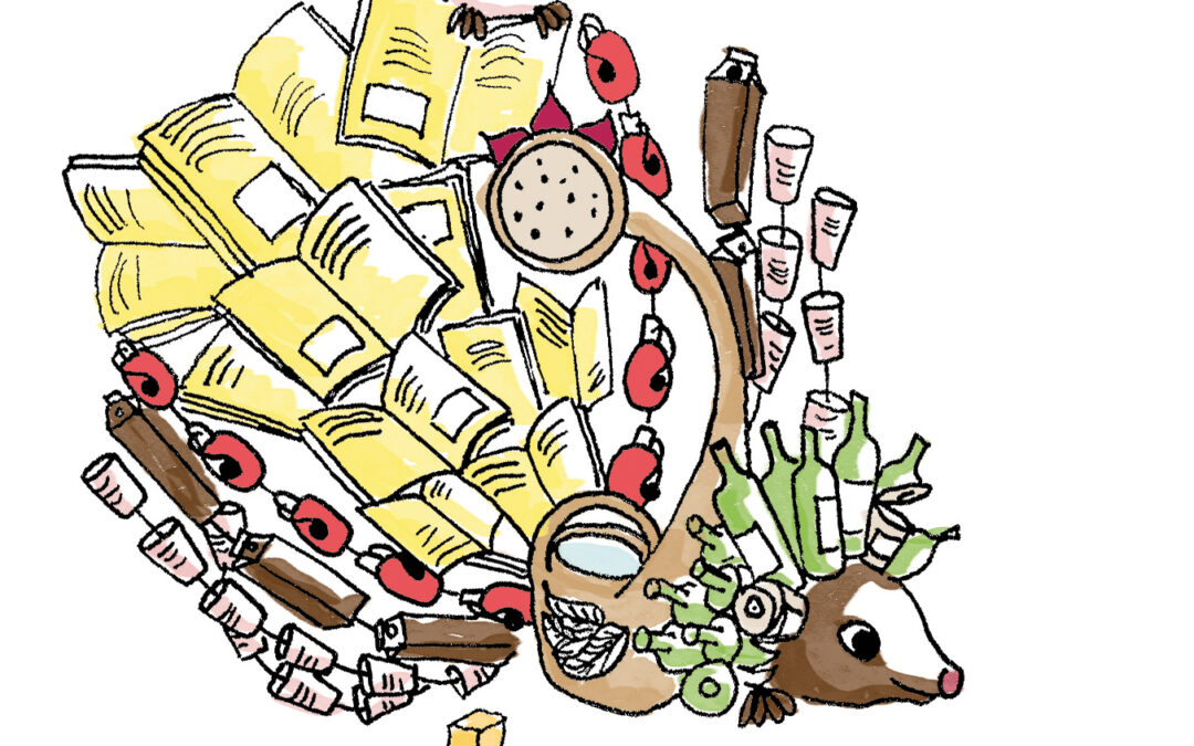 Conception & illustrations d&rsquo;un guide du tri destiné aux enfants (Caen – 14)