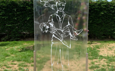 Illustrations pour le 75e anniversaire du débarquement à Portbail-Sur-Mer (Manche – 50)